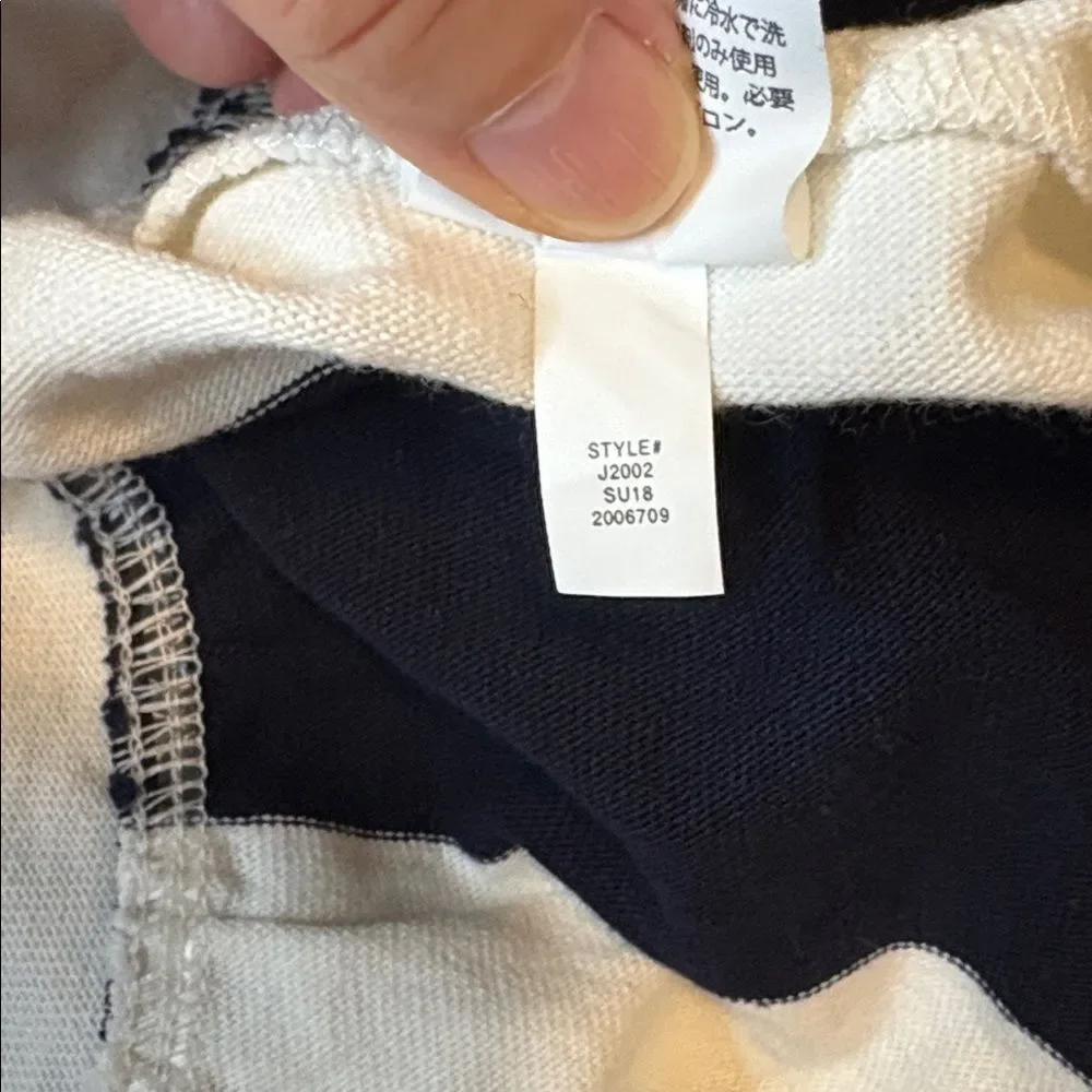 J. Crew Rugby Stripe Wrap Skirt Sz S